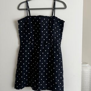 Reformation Polka Dot Linen dress